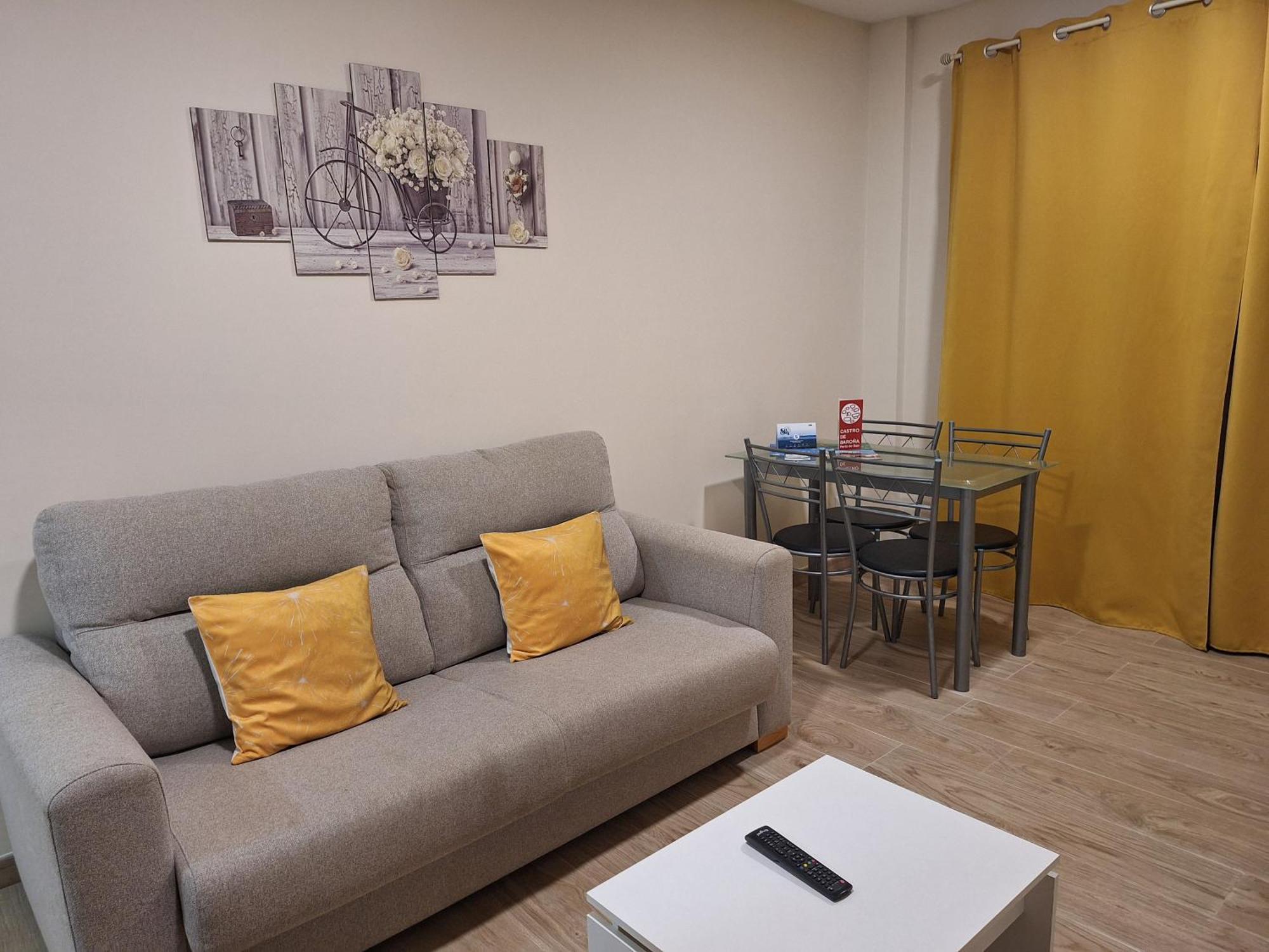 Apartamentos Costa Xuno Porto do Son Esterno foto